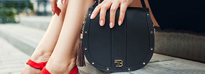 The Sara Dome Bag, Made in Italy, Premium Leather, Fair Prices - Teddy Blake