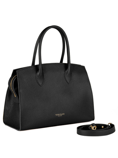 Claire Stampato 14" - Black/Red