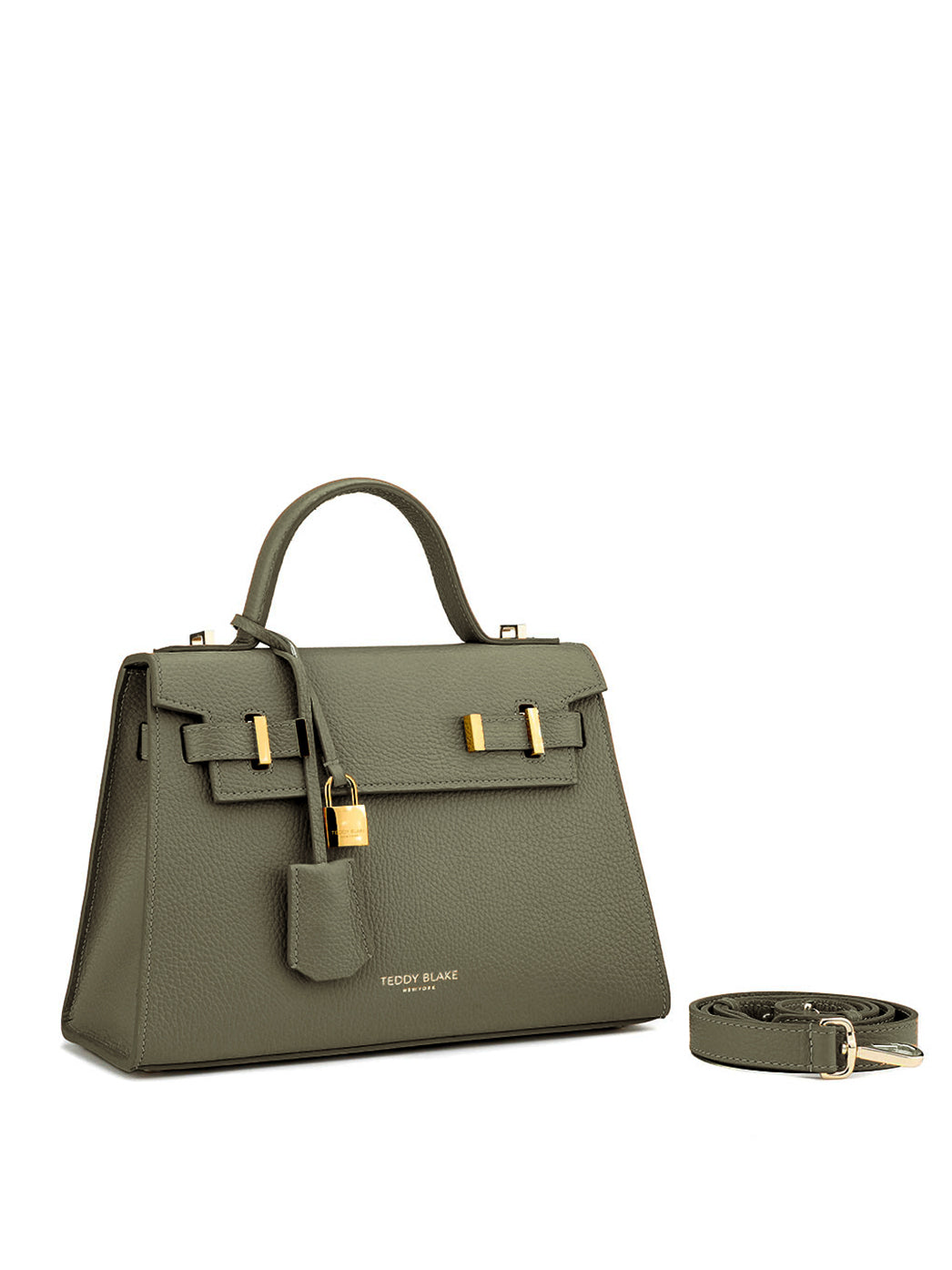 Ava Gold 14" -  Olive Green