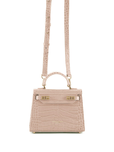 Kim Croco 9" - Nude Pink