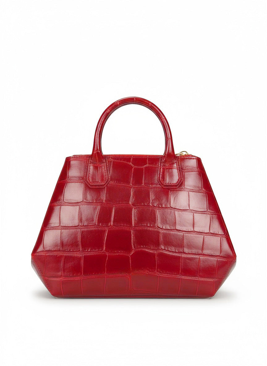 Vera Croco 14" - Dark Red
