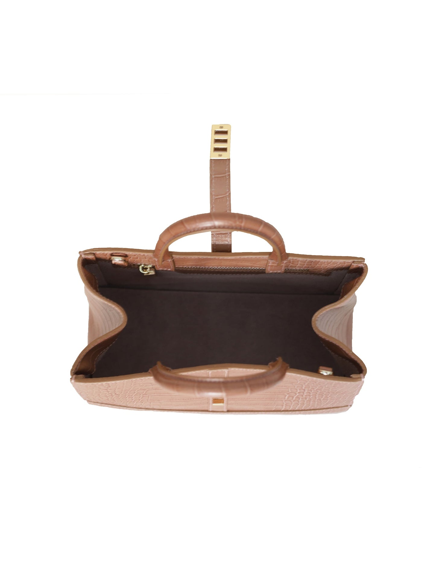 Lola Croco 10" - Dark Blush