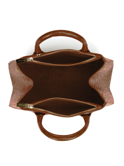Vera Croco 14" - Camel Brown