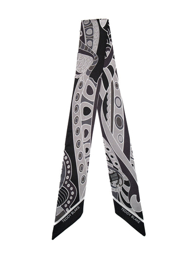 Silk Bag Tie - Black