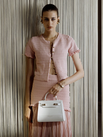 Kim Stampato 9" - White