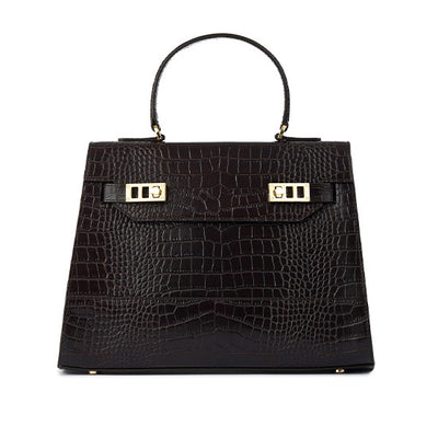 The Kim Purse - Top handle Crossbody bag, Made in Italy, Premium