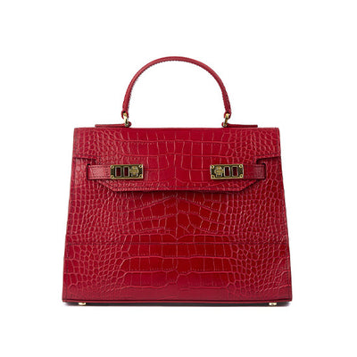 The Kim Purse - Top handle Crossbody bag, Made in Italy, Premium