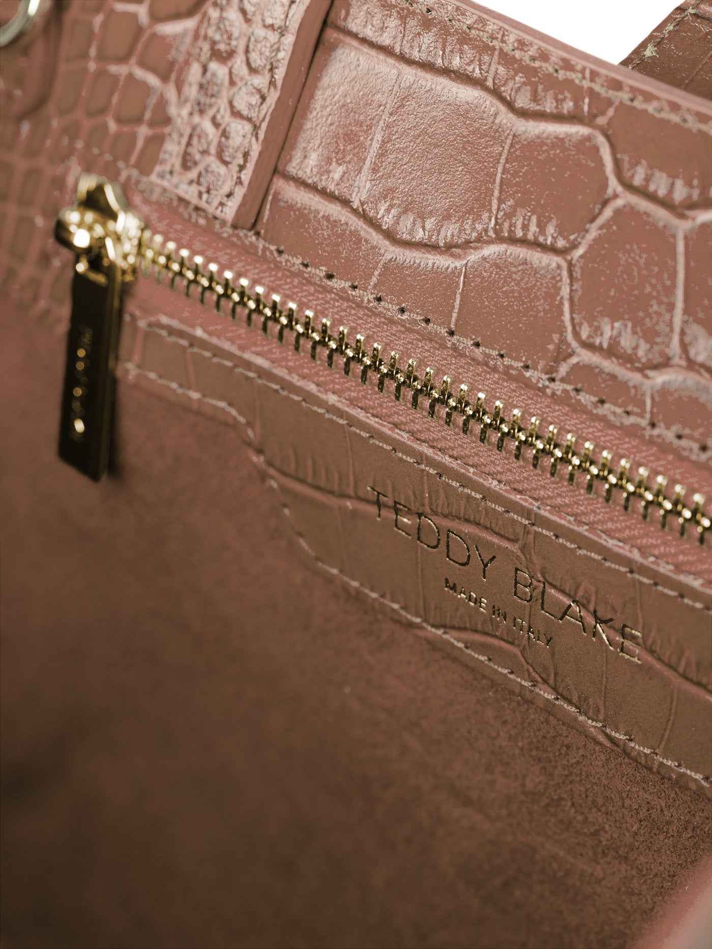 Lola Croco 10" - Dark Blush