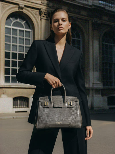 Gigi Croco  11" - Grey