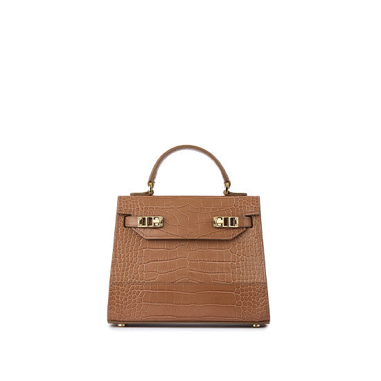 The Kim Purse - Top handle Crossbody bag, Made in Italy, Premium