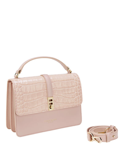 Gemma Duo Leather 9" - Nude Pink