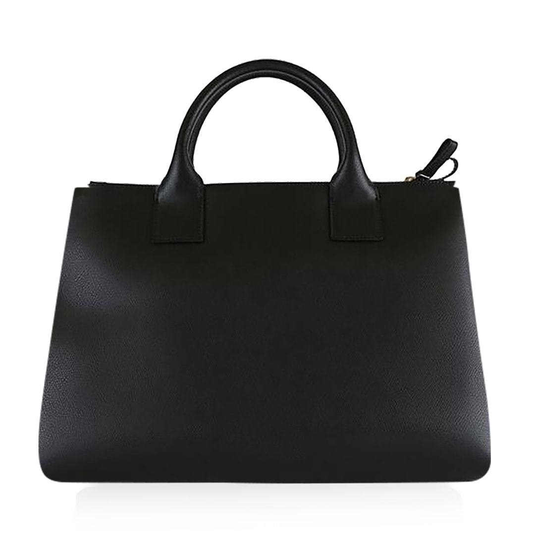 Bella Bianca Leather Handbag Black - D391B | Shop Online